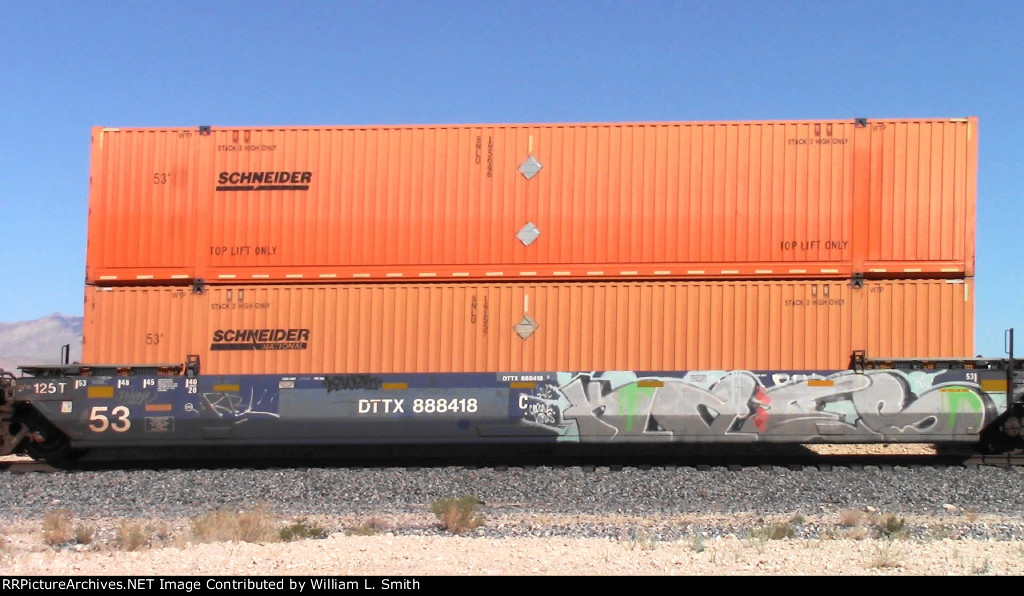 WB Unit Container Frt at Erie NV -81